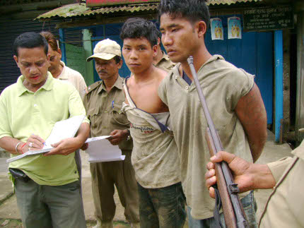 Naga youth arrested