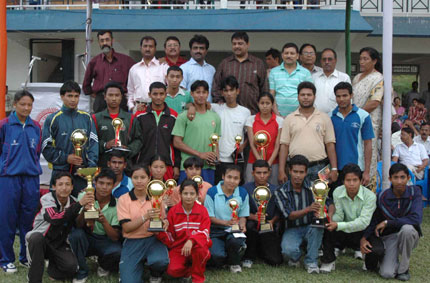 Athletic Championship concluded at Nagaon