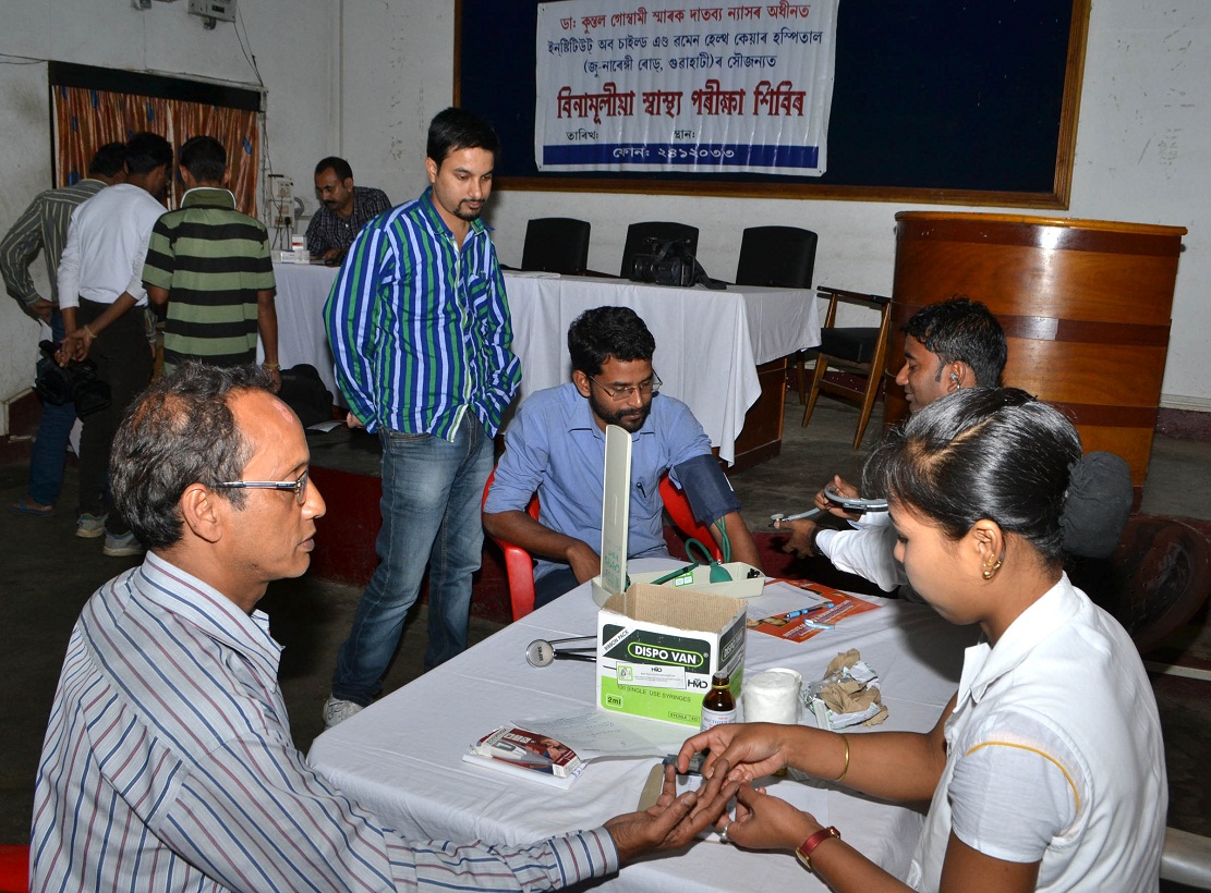 Health check-up camp concludes at press club