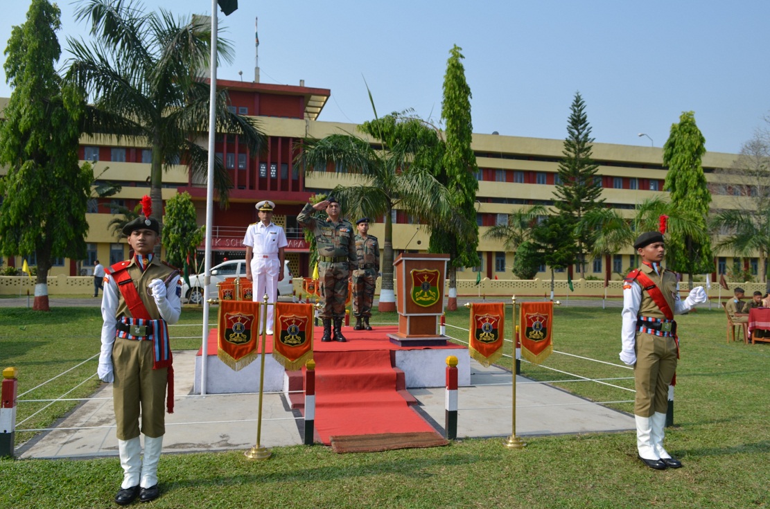 Investiture Ceremony held at Sainik School