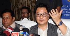 Rijiju hopeful on peace process