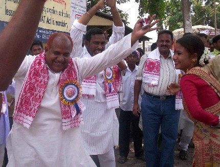 Rongali Bihu Festival at Golokganj
