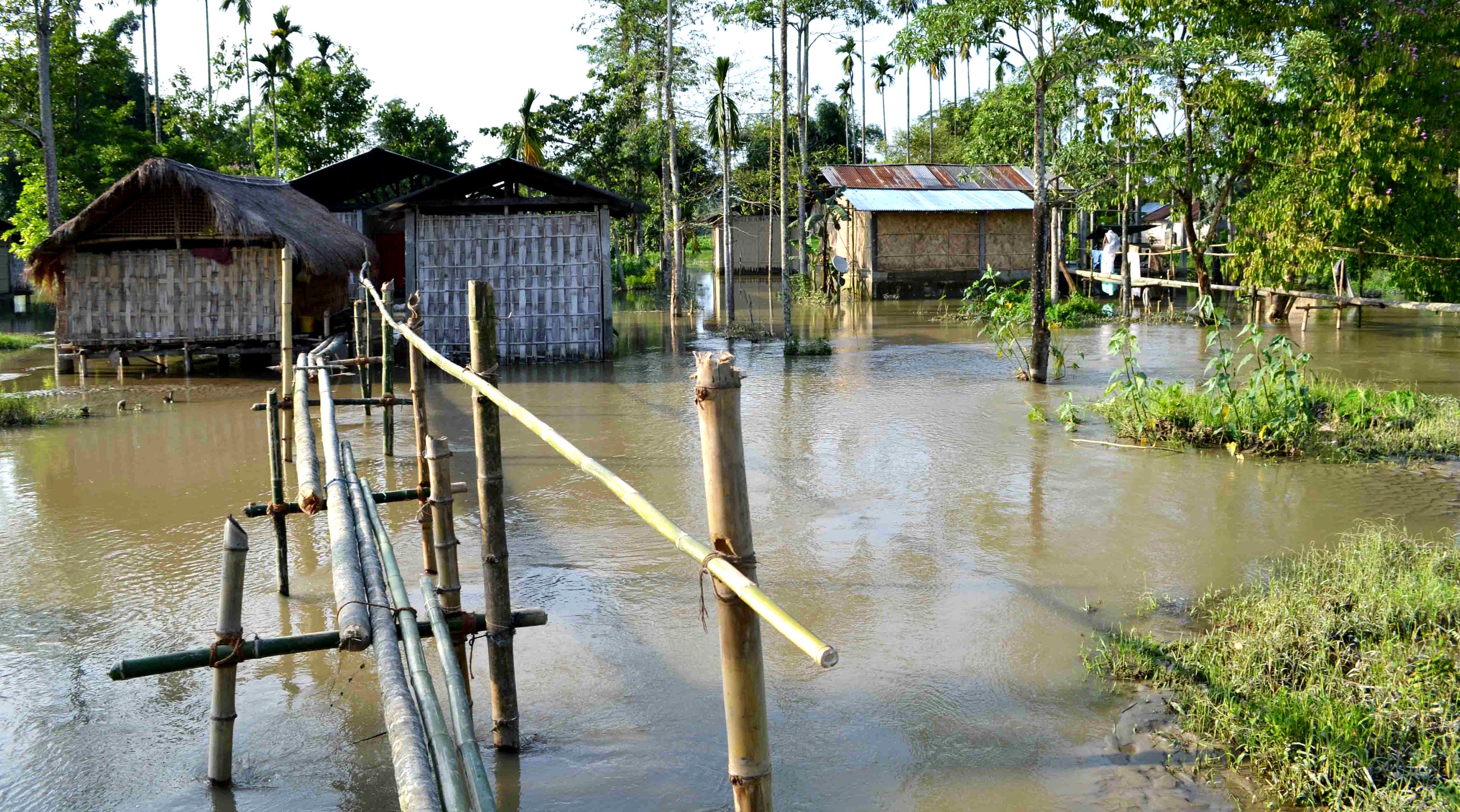 Flood wreaks havoc