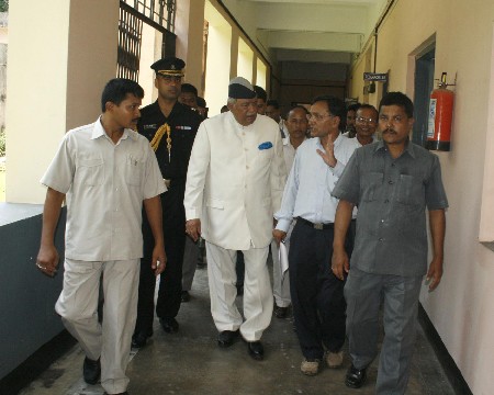 Assam Governor visits GU campus