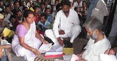 Gram Pradhans tried to disrupt the citizen's social audit