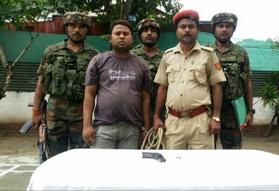 Muslim militant arrested