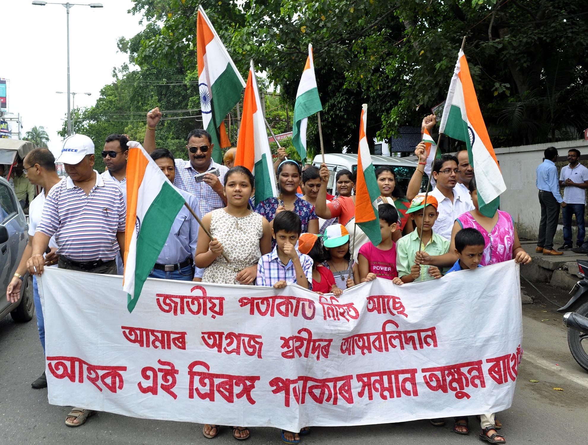 I-Day at Guwahati Press Club
