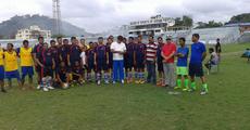 Friendly football match  on I-Day