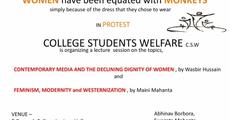 Lecture session on women on Aug 26