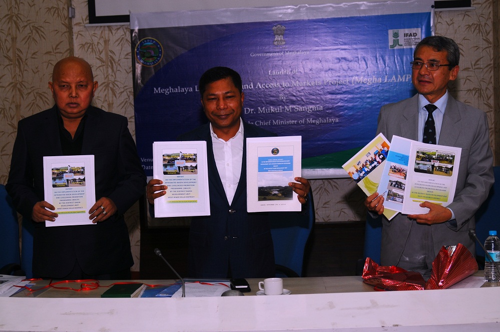 Sangma launches Megha LAMP