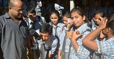 Astronomy workshop at Tangla