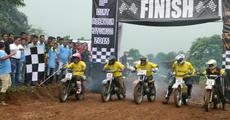 Bike racing competition in Tura