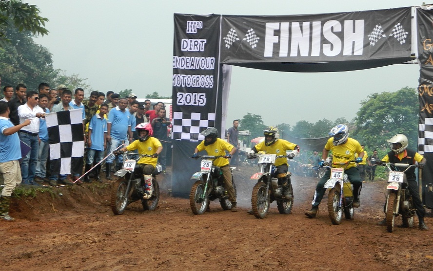 Bike racing competition in Tura