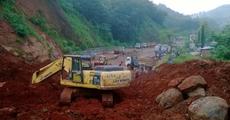Disrupting landslip on GS Road