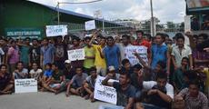  CIT students staged sit-in protest