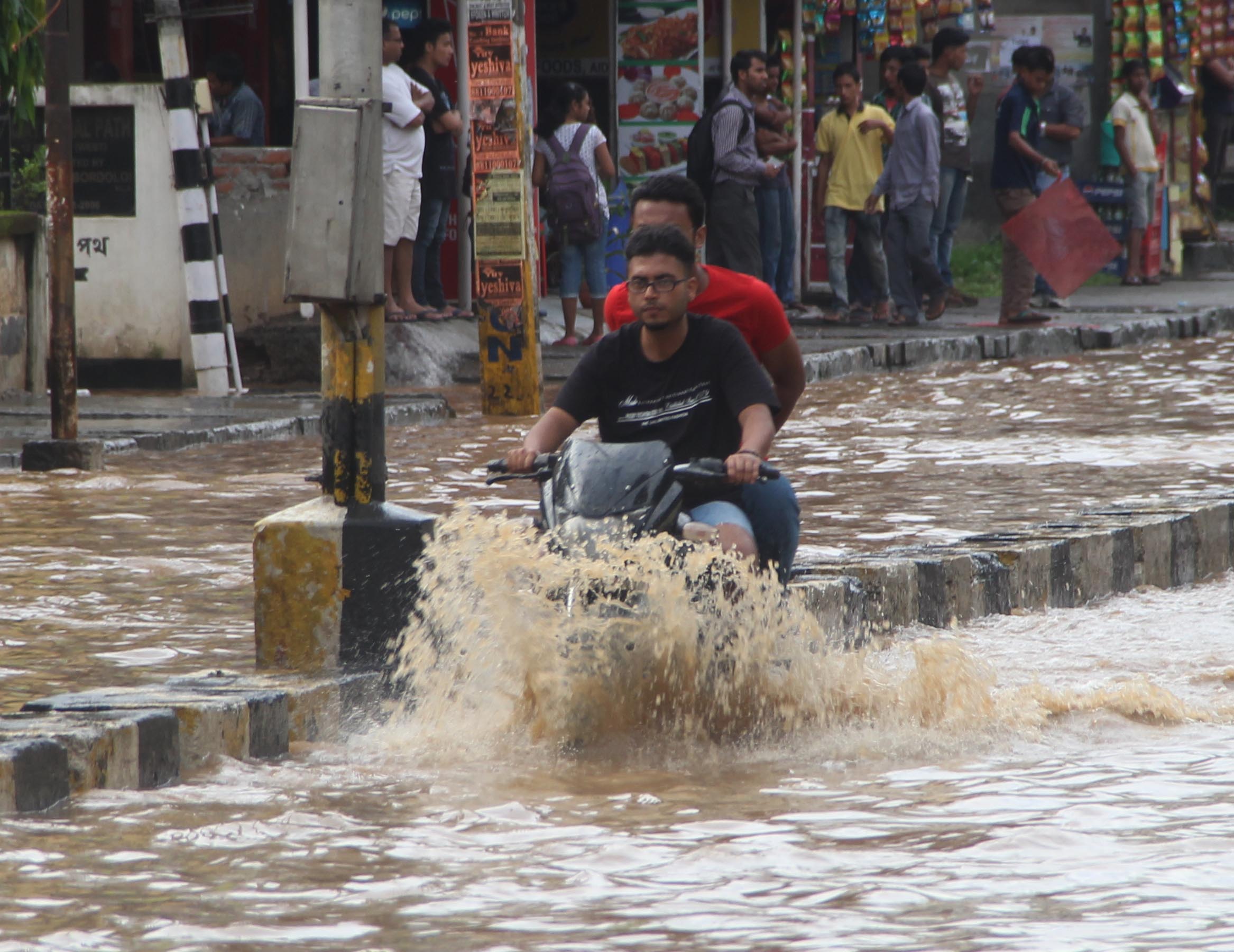 Rainwaters wreak havoc in Guwahati
