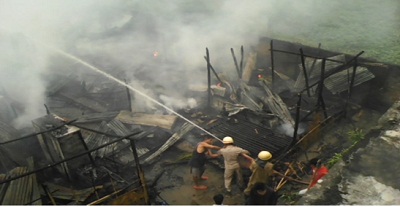 Ravaing inferno in Dimapur