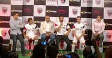 John Abraham launches NE United FC kit