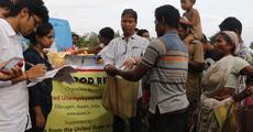 Help for flooded people in Dibrugarh