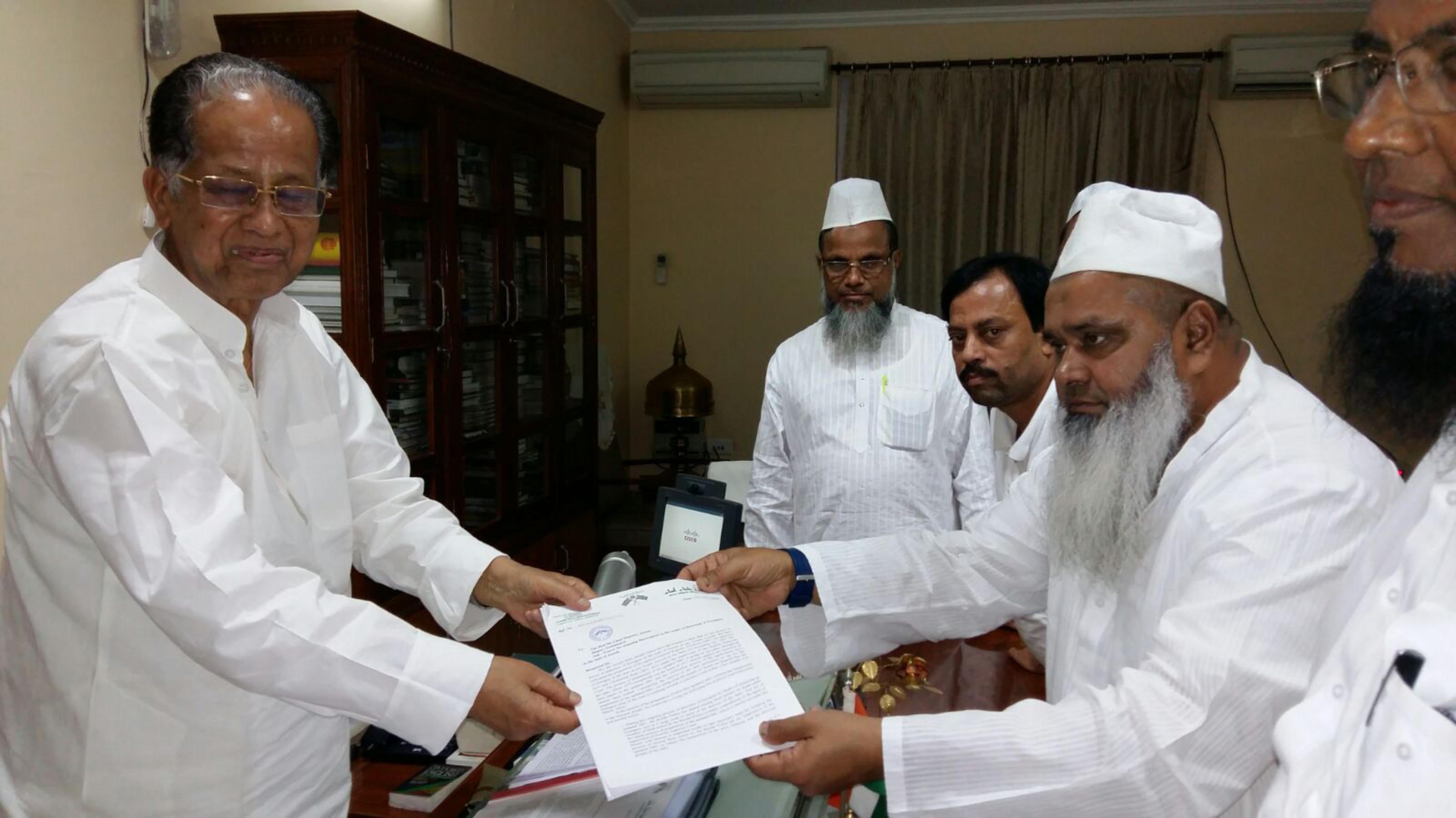 What Badaruddin talks to Gogoi