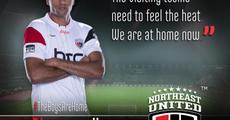 NE United taking on FC Goa