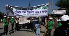Swach Bharat Abhiyan drive at Tangla