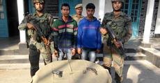 Two rebels arrested