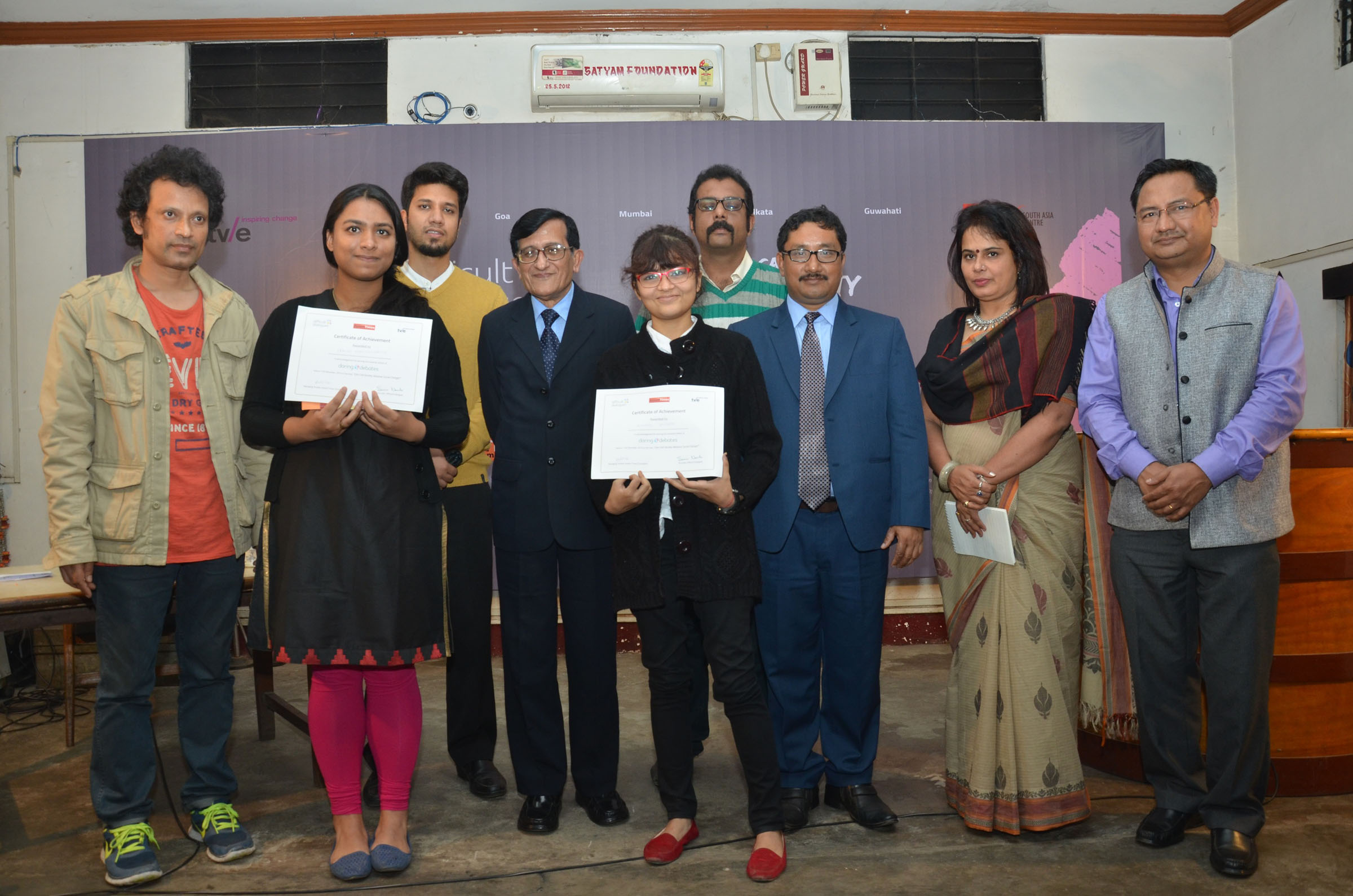 Girls duo win Daring Debates