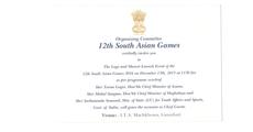South Asian Games to release mogo, mascot