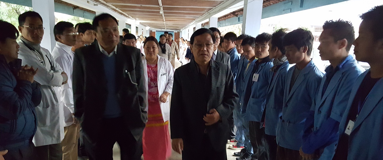 Arunachal Health Comm. takes stock visit
