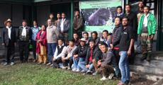 Arunachal youth talks on asiatic black bear conservation