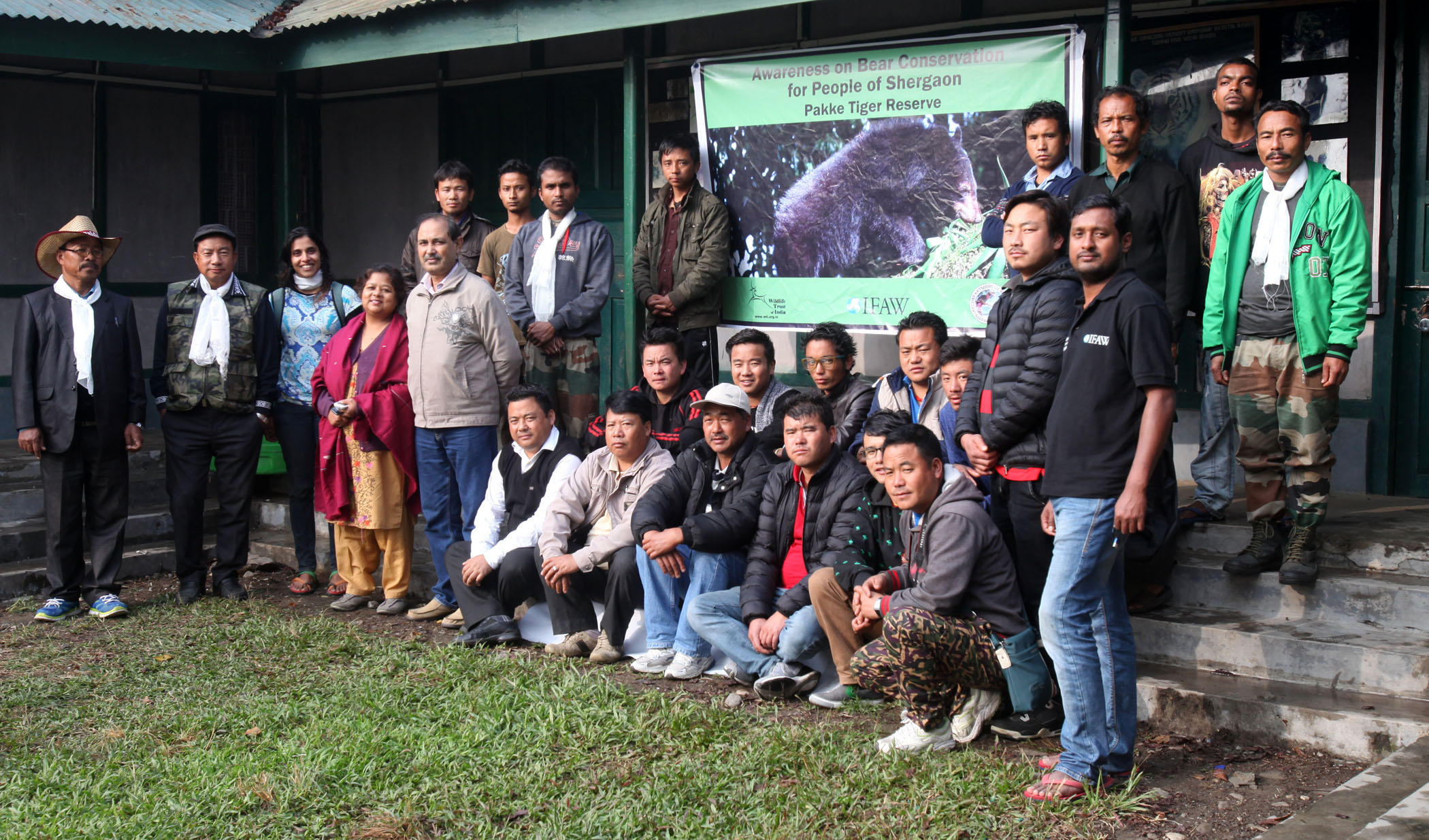 Arunachal youth talks on asiatic black bear conservation