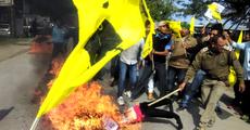 ABSU burns Hagrama's effigy 