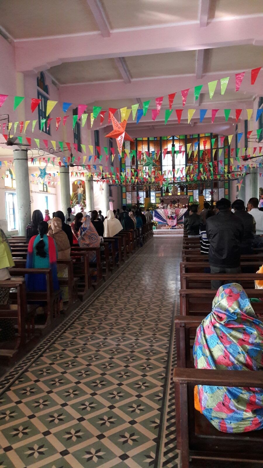 Christmas celebrated  in Tangla