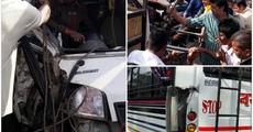 Road accident at NH 31