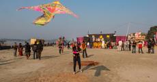 5th Jeevan Kite & River Festival kicks off