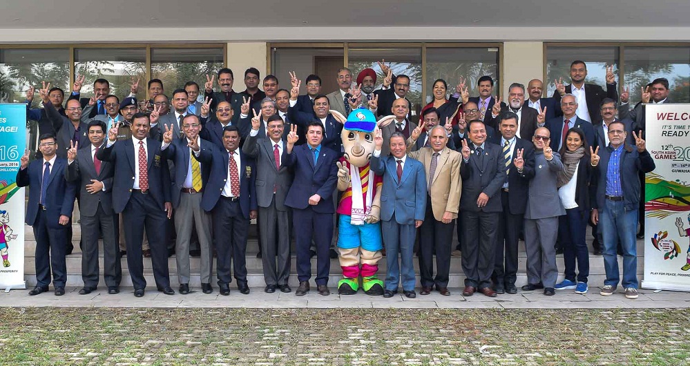 12th SAG Chef de Mission visits Guwahati Shillong