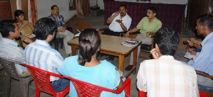 Media workshop concluded at press club