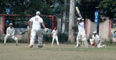 Media cricket final begins