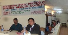 Governing Body meeting of Distt. Health Society held