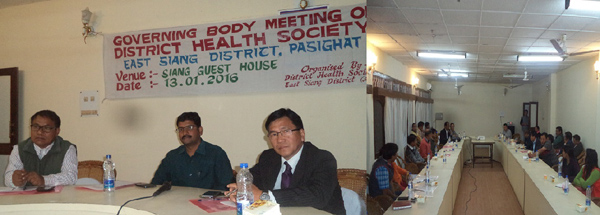 Governing Body meeting of Distt. Health Society held