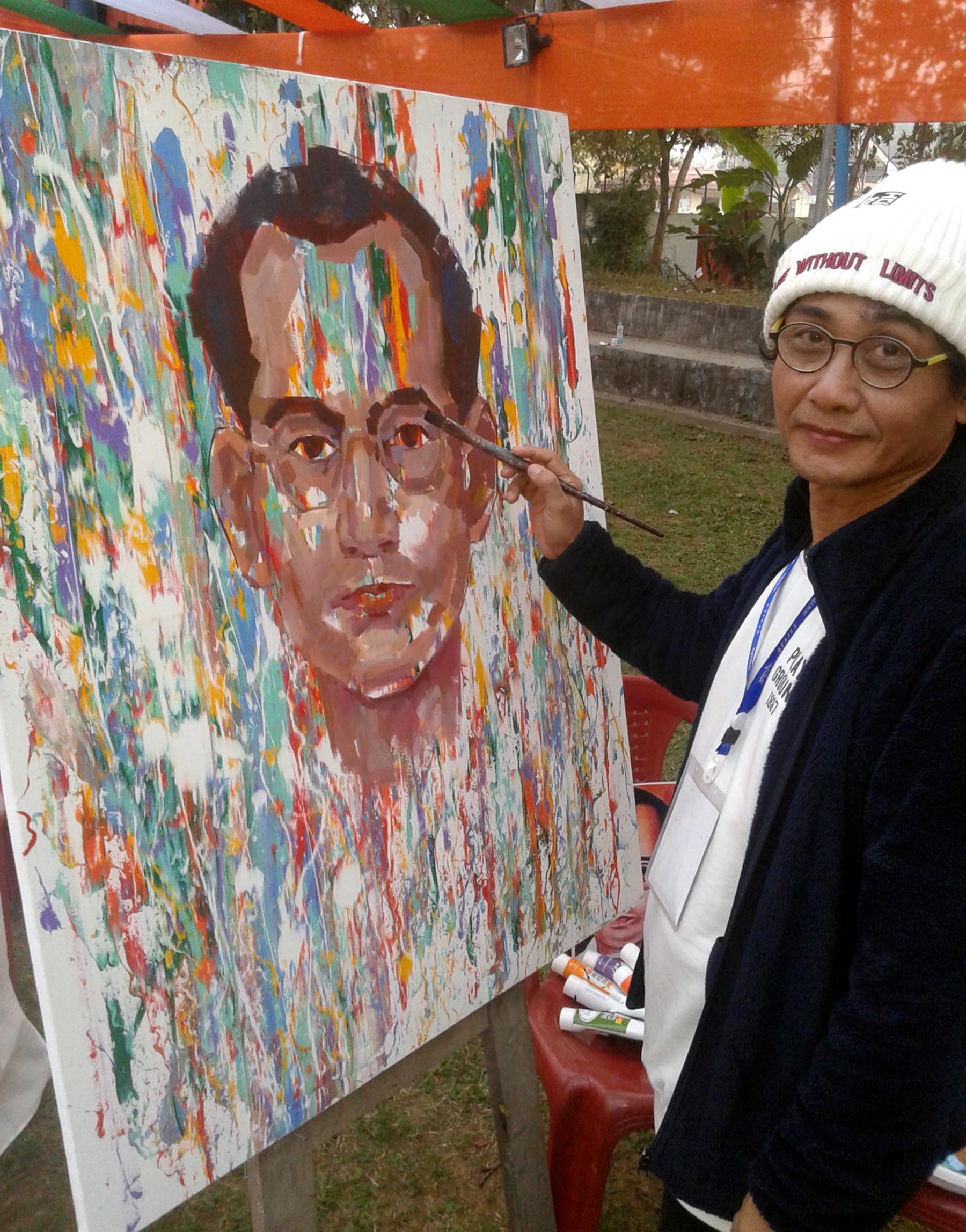 Int'l art event underway at Guwahati