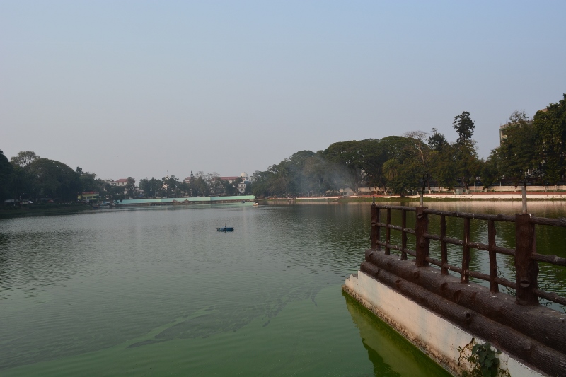 Concretization of Digholipukhuri – an environmental jeopardy