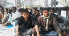 Teachers stages sit-in-demonstration