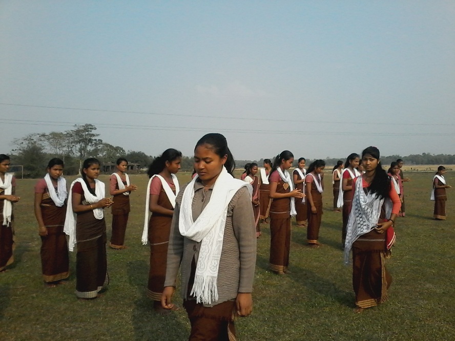 Girl's self defense training begins