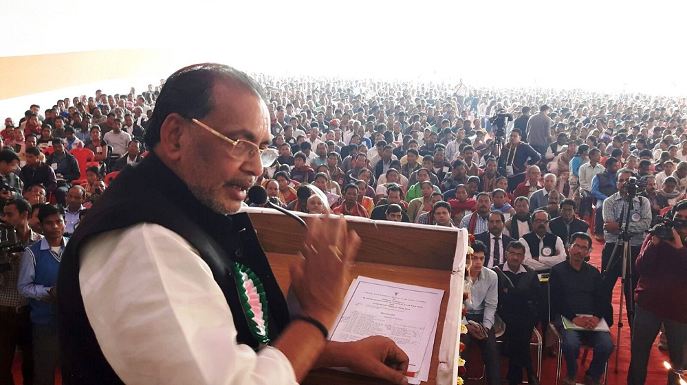 Radha Mohan Singh talks on the state's agriculture scenario