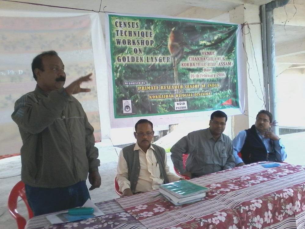 Workshop on Golden langur  census organised