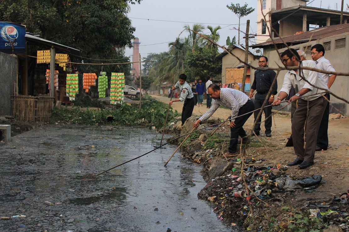 ADBU cleans canal
