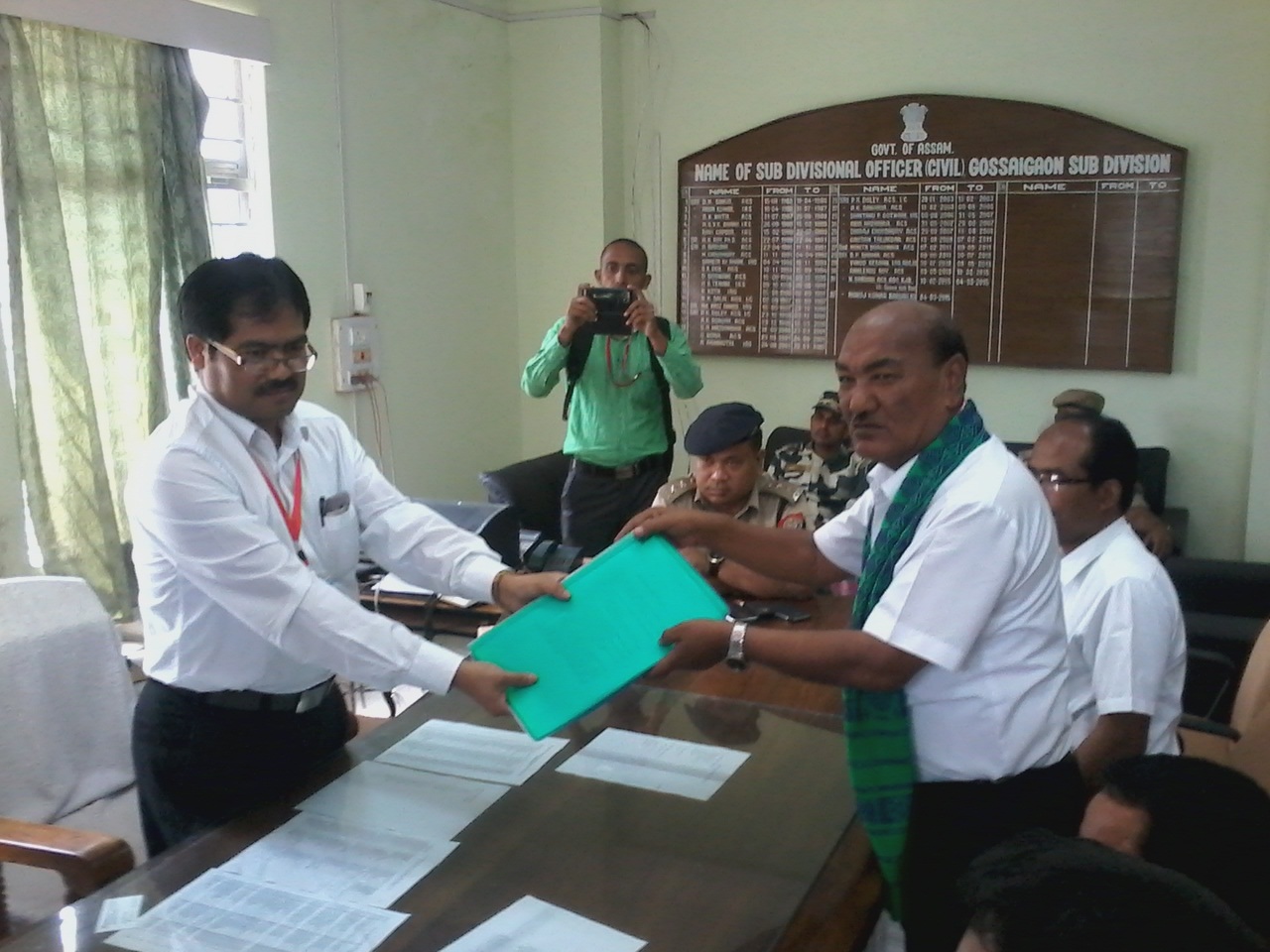 Rabiram, Majendra file nominations