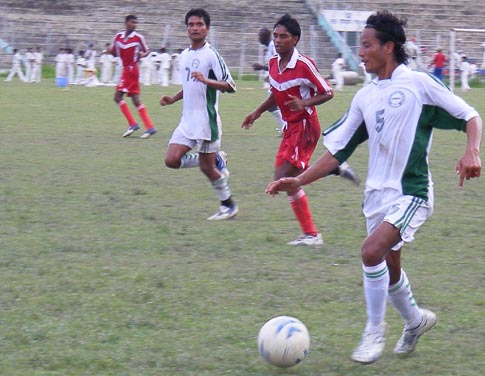 NN Bhattacharya Memorial football
